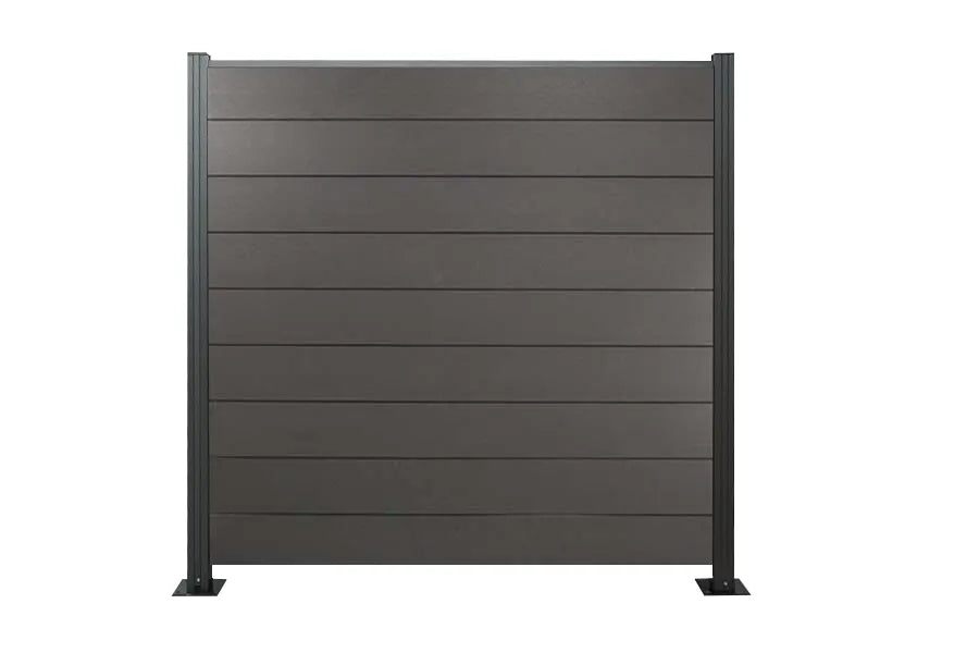 WPC Zaun Komplettset - Anthrazit